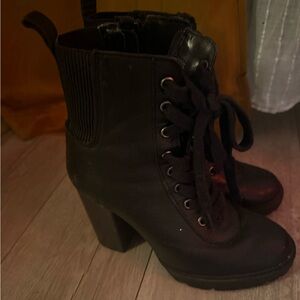 Black Platform Boots